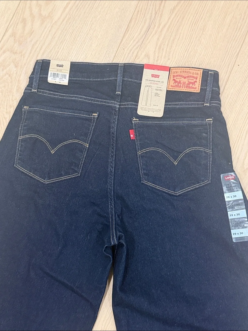 318 SHAPING WIDE LEG WOMEN'S JEANS 29x30